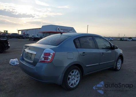 2010 Nissan Sentra 2.0S из США, поврежденный, VIN 3N1AB6AP4AL727792
